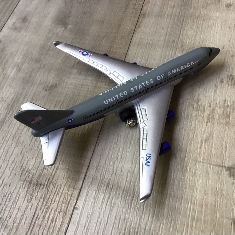 Vintage Toysmith Die Cast United States Air Force Plane